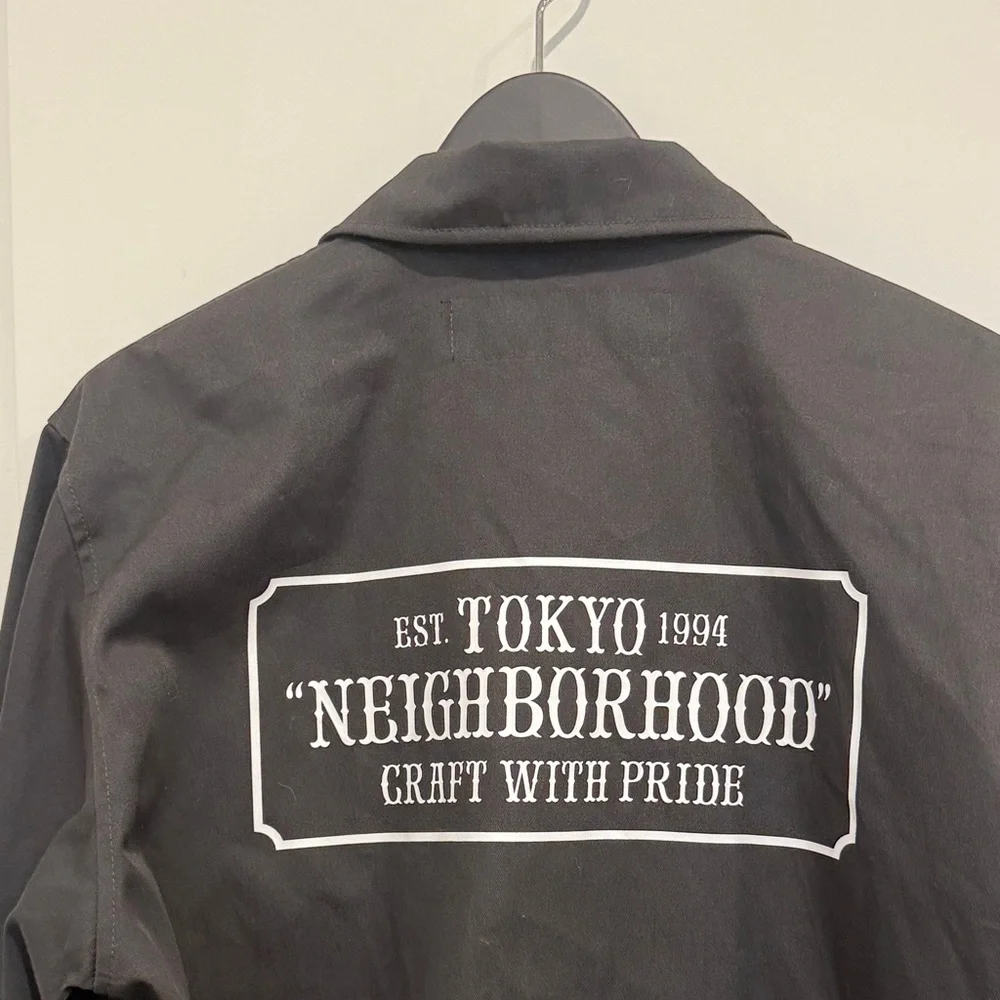 BRAND NEW Neighborhood Black Lightweight Men's Jacket - SIZE M - Picture 10 of 12